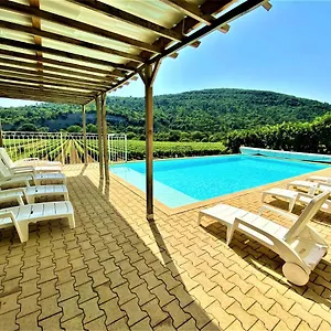 12-14p Avec Vue Piscine Chauffee En Saison, Terrain De Petanque Et Jeux Exterieurs Alba-la-Romaine